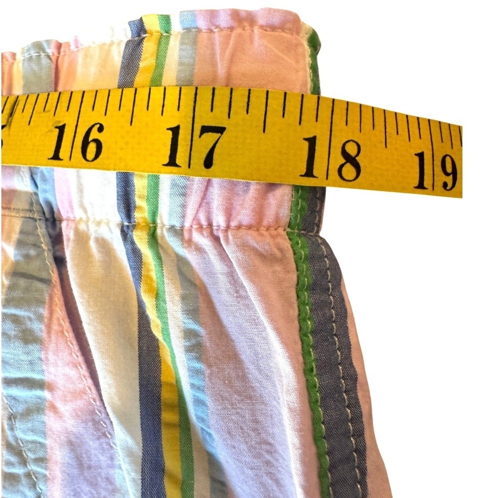 NEW Polo Ralph Lauren Relaxed Fit Stripe Cotton Seersucker Shorts Large Preppy - Picture 5 of 6